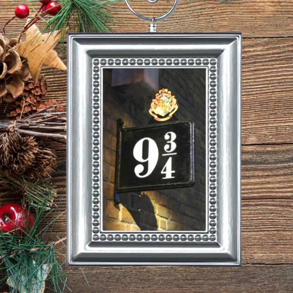 Harry Potter King's Cross Station Platform 9 3/4 Christmas Tree Ornament